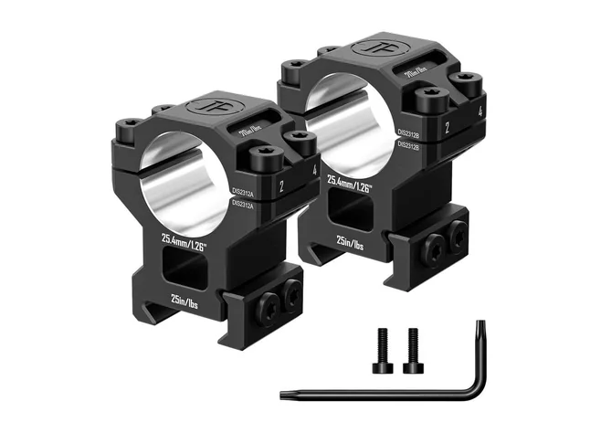 Кільця Discovery Scope Mount 6061 Series (25.4 мм) Medium на Picatinny. ВН - 19.3 мм Фото 2